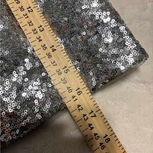 Zara Silver Sequin Blouse#2